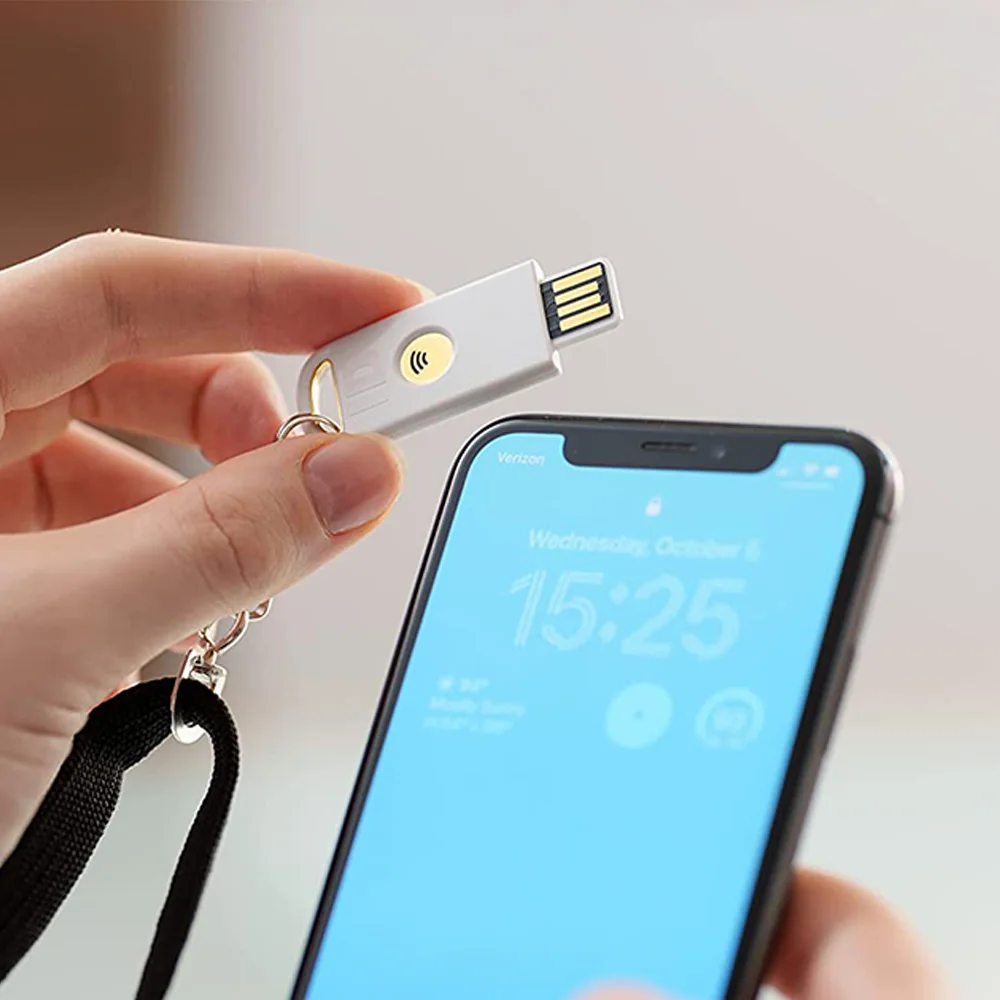 Identiv USB-A uTrust FIDO2 NFC Security Key, NFC Login, U2F, FIDO2,Type A Ports, Dual Verification - Image 4