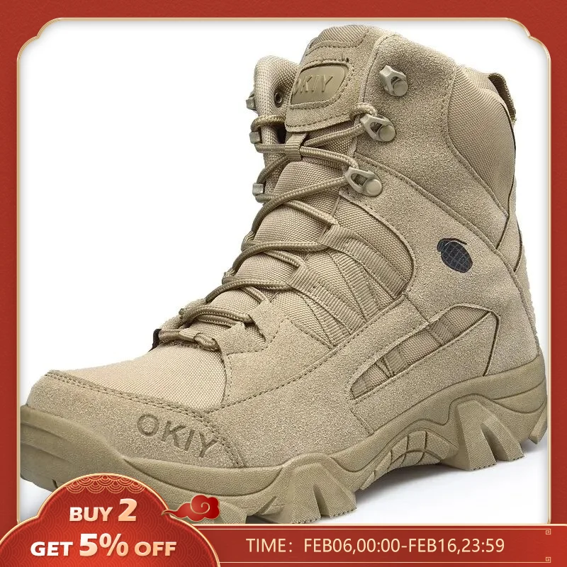 Men Tactical Boots Army Boots Mens Military Desert Waterproof Work Safety Shoes Climbing Hiking Shoes Ankle Men Outdoor Boots Men Tactical Boots Army Boots Mens Military Desert Waterproof Work Safety Shoes Climbing Hiking Shoes Ankle Men Outdoor Boots