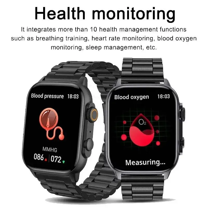 NEW 2024 HK9 Pro MAX Smart Watch 9 Mens Women AMOLED HD Screen Heart Rate Blood Pressure NFC Bluetooth Call Smartwatch For Sport - Image 4