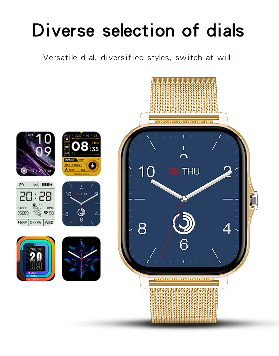 Smartwatch Ultra Series 9 Bluetooth Call 1.96Inch Sports Fitness Bracelet Waterproof Lday Smartwatch Men For Android Ios PK Y13 - Image 6