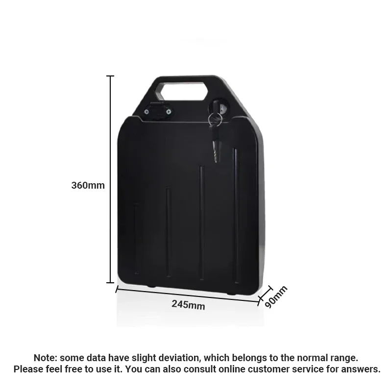Electric vehicle lithium battery waterproof 18650 battery 60V 20ah 60ah double wheel folding Citycoco electric scooter - Image 4
