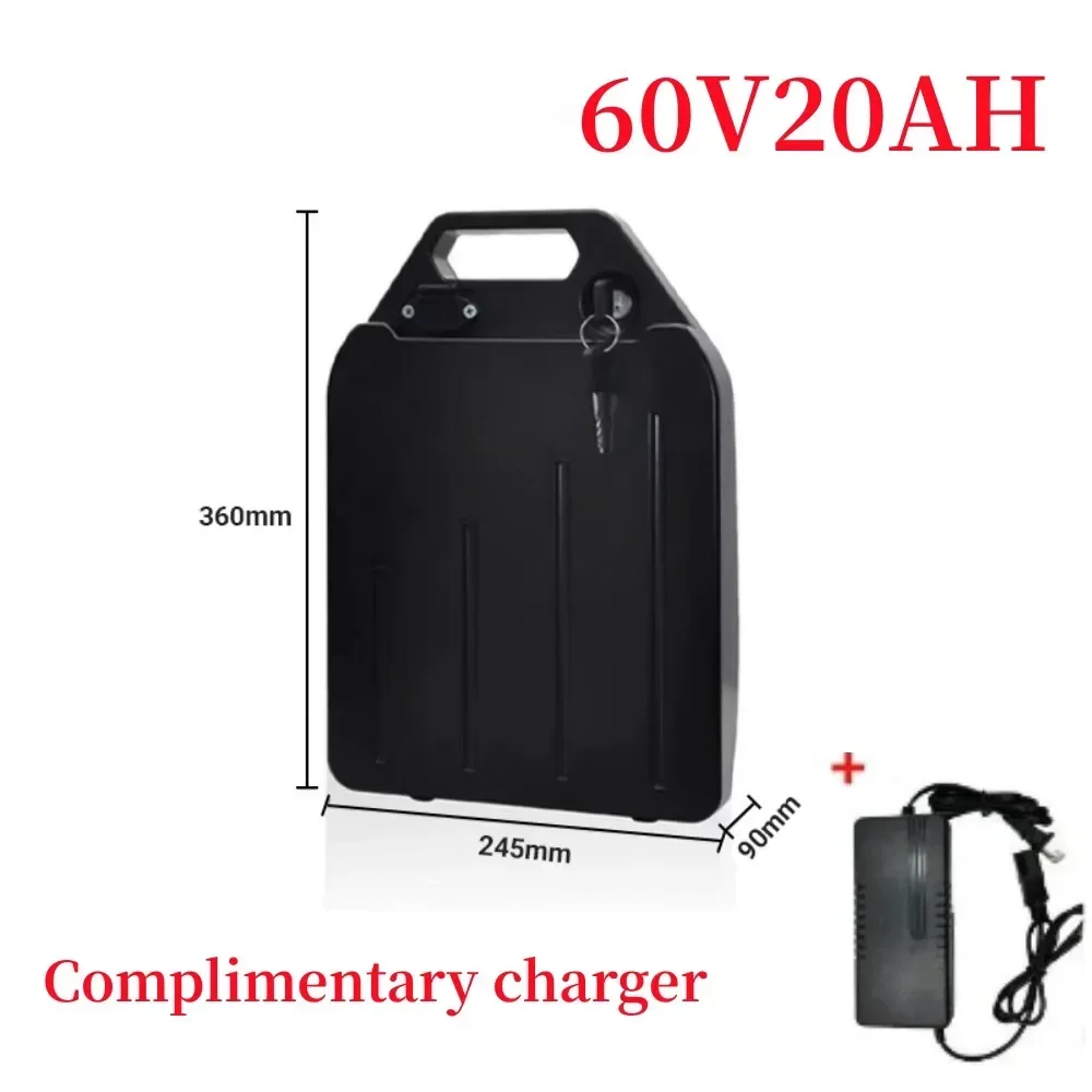 Electric vehicle lithium battery waterproof 18650 battery 60V 20ah 60ah double wheel folding Citycoco electric scooter - Image 6
