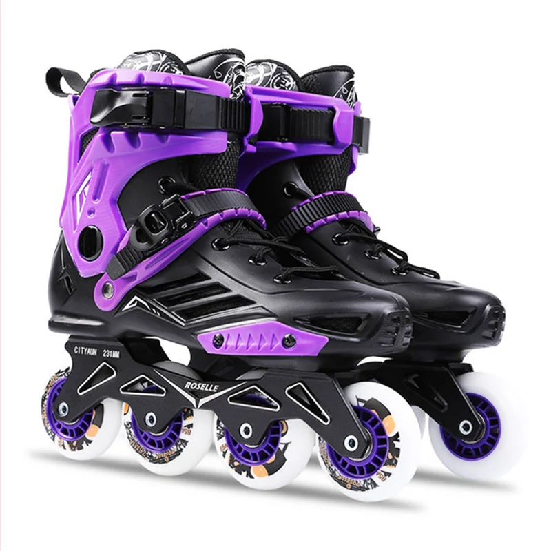 Original Roselle Inline Roller Skates From Size 35 to Size 46 Slalom Sliding FSK Adult Kids Professional Roller Skating Shoes - Image 4