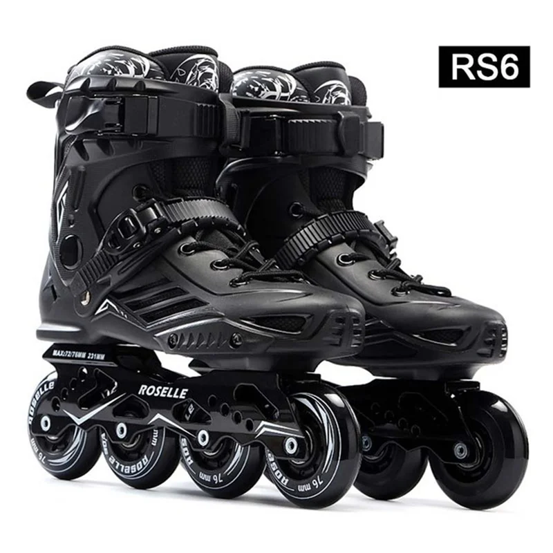 Original Roselle Inline Roller Skates From Size 35 to Size 46 Slalom Sliding FSK Adult Kids Professional Roller Skating Shoes - Image 5