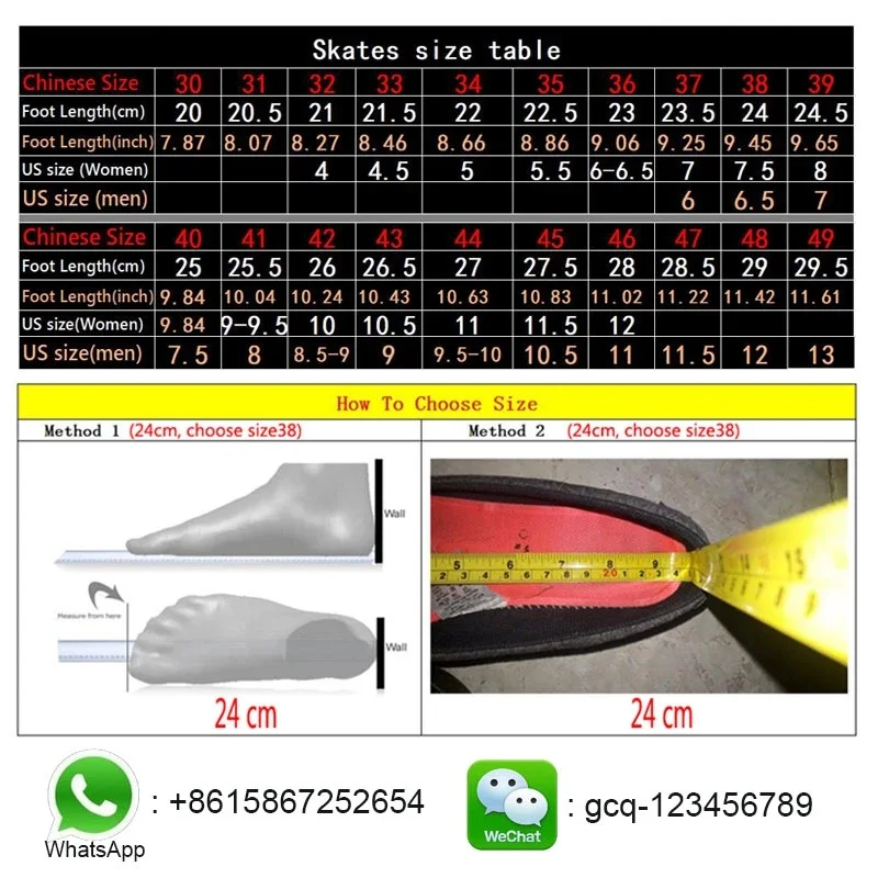 Original Roselle Inline Roller Skates From Size 35 to Size 46 Slalom Sliding FSK Adult Kids Professional Roller Skating Shoes - Image 6