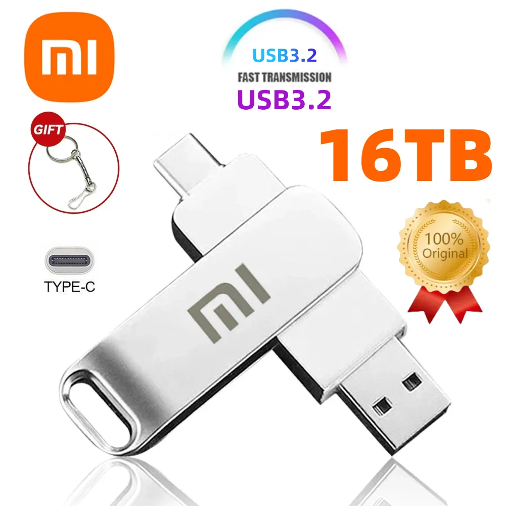 Xiaomi-16TB-USB-3-2-Flash-Drives-High-Speed-Transfer-Metal-Pendrive-Memory-Card-Pendrive-Flash